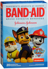 Band-Aid Bandages Nickelodeon Paw Patrol Assorted Sizes - 20 ct