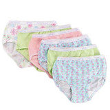 Product Title Little Girls' 6-Pack Briefs (Sizes 4 - 16) Assorted Colors