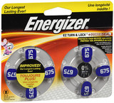 Energizer 675 Zinc Air Hearing Aid Batteries - 8pk