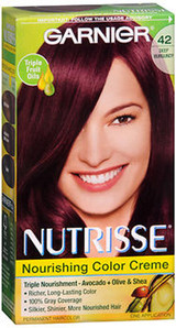 Garnier Nutrisse Nourishing Haircolor Creme 42 Deep Burgundy (Black Cherry)