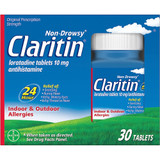 Claritin 24 Hour Indoor & Outdoor Allergy Tablets - 30 ct