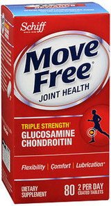 Schiff Move Free Tablets Triple Strength - 80 Coated Tablets