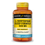 Mason Natural L-Tryptophan Sleep Formula - 60 Capsules