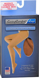 Loving Comfort, Legs, Fashion Pantyhose, 15-20, Queen, Beige, Tall - 1ea