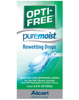 Opti-Free Puremoist Rewetting Drops - 0.4 oz