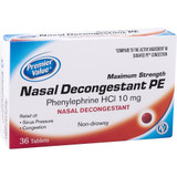 Premier Value Nasal Decon. 10Mg (Non Pseudo) - 36ct