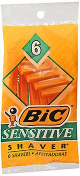 Bic Disposable Shavers Sensitive - 6 ct