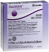 DuoDERM Extra Thin CGF Spots 1.75in X 1.5in - 20 Each