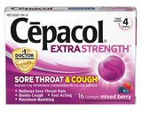 Cepacol Extra Strength Sore Throat & Cough Lozenges Mixed Berry - 16 lozenges