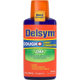 Delsym Cough + Chest Congestion DM Liquid Cherry - 6 oz