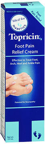 Topricin Foot Therapy Cream - 2 oz