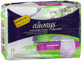 Always Discreet Underwear Maximum Absorbency Size Large - 3pks of 17