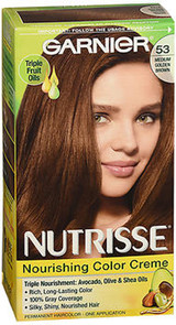 Garnier Nutrisse Haircolor - 53 Chestnut (Medium Golden Brown)