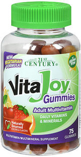 21st Century Vita Joy Adult Multivitamin Gummies - 75 gummies