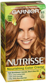 Garnier Nutrisse Haircolor - 63 Brown Sugar (Light Golden Brown)