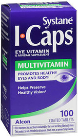 ICaps MV Multivitamin Coated Tablets - 100 ct