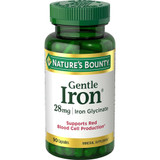 Nature's Bounty Gentle Iron 28 mg - 90 Capsules