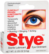 Stye Sterile Lubricant Eye Ointment - 0.125