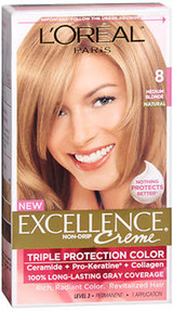 L'Oreal Excellence Creme - 8 Medium Blonde (Natural)