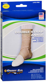 Sport Aid Double Strap Ankle Support SM - 1 ea.