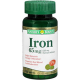 Nature's Bounty Iron 65 mg - 100 Tablets