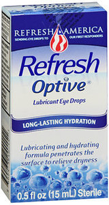 Refresh Optive Lubricant Eye Drops - 0.5 oz