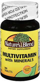 Nature's Blend Multi-Vitamin With Minerals - 100 Tablets