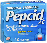 Pepcid AC Tablets Original Strength - 30 ct