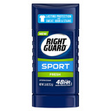 Right Guard Sport 3D Odor Defense Anti-Perspirant Deodorant Invisible Solid Fresh - 3 oz