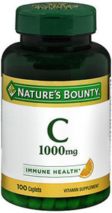 Nature's Bounty Pure Vitamin C-1000 mg - 100 Caplets