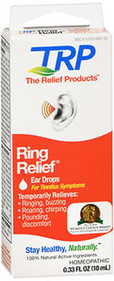 Ring Relief Homeopathic Ear Drops - 0.33 OZ