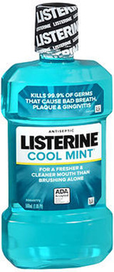 Listerine Mouthwash Cool Mint - 16.6 oz