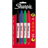 Sharpie Twin Tip Marker, Primary, 4Ct. - 1 Pkg