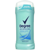 Degree Women Anti-Perspirant Body Responsive Invisible Solid Shower Clean - 2.6 oz