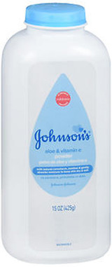 Johnson's Baby Powder Soothing Aloe & Vitamin E - 15 oz