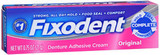 Fixodent Denture Adhesive Cream Original - 0.75 oz