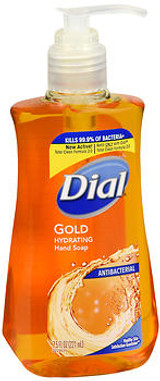 Dial Antibacterial Hand Soap with Moisturizer Gold - 7.5 oz