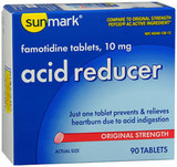 Sunmark Acid Reducer 10 mg Tablets - 90 ct