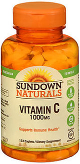 Sundown Naturals Vitamin C 1000 mg Caplets - 133 caplets