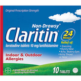 Claritin 24 Hour Indoor & Outdoor Allergy Tablets - 10 ct