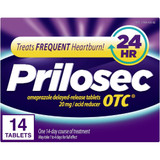 Prilosec OTC, 20mg - 14 Tablets