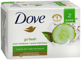 Dove Go Fresh Beauty Bars Cool Moisture, 2 - 4 oz Bars