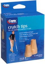 Carex Crutch Tips X-Large, 1 Set