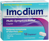 Imodium Multi-Symptom Relief Caplets - 12 Caplets