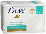 Dove Beauty Bars Sensitive Skin - 2, 4 oz bars