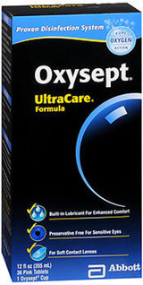 Oxysept UltraCare Disinfection Solution - 12 oz