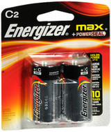 Energizer MAX Alkaline Batteries C - 2 pk