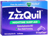 ZzzQuil Nighttime Sleep Aid - LiquiCaps - 12 Ct.