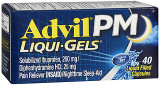 Advil PM Pain Reliever/Nighttime Sleep-Aid Liqui-Gels- 40 ct