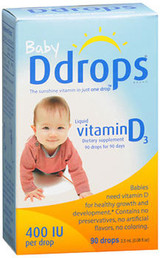 Ddrops Baby Liquid D3 400 IU - 2.5ml